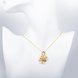 Wholesale Shiny colorful Crystal Swan Necklace Fashion Metal Pendant Necklaces for Women Elegant Charming Opal Christmas Jewelry Gift TGGPN030 4 small