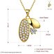 Wholesale Newest unique gold color Necklaces pave Zircon Wedding Pendants Necklace for Women Vintage Jewelry TGGPN142 0 small