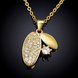 Wholesale Newest unique gold color Necklaces pave Zircon Wedding Pendants Necklace for Women Vintage Jewelry TGGPN142 1 small