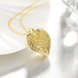 Wholesale Vintage Hollow Heart Pendant Necklaces for Women 24K Gold Wedding Engagement Jewelry TGGPN324 2 small