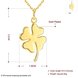 Wholesale Fashion wholesa jewelry from China Stainless Steel Necklace For Women Man Lover's Clover Gold Necklace Engagement Jewelry TGGPN329 0 small