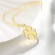 Wholesale Fashion wholesa jewelry from China Stainless Steel Necklace For Women Man Lover's Clover Gold Necklace Engagement Jewelry TGGPN329 2 small