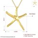 Wholesale Fashion Jewelry Necklace Starfishes Pendants Chains Gold Jewelry Sea Star Pendant Cute Gift for Girls Top Quality Free Shipping TGGPN334 1 small