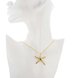 Wholesale Fashion Jewelry Necklace Starfishes Pendants Chains Gold Jewelry Sea Star Pendant Cute Gift for Girls Top Quality Free Shipping TGGPN334 4 small