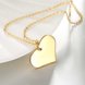 Wholesale High quality Heart Choker Necklaces For Women 24K gold Dainty Pendant Necklace valentine's fine Gifts TGGPN339 1 small