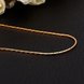 Wholesale Trendy Rose Gold Geometric Chain Nceklace TGCN012 3 small