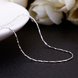 Wholesale Romantic Platinum Geometric Chain Nceklace TGCN015 0 small