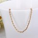Wholesale Trendy 24K Gold Geometric Chain Nceklace TGCN018 2 small