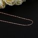 Wholesale Romantic 24K Gold Geometric Chain Nceklace TGCN019 0 small