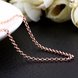 Wholesale Trendy Rose Gold Geometric Chain Nceklace TGCN020 0 small