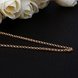 Wholesale Trendy Rose Gold Geometric Chain Nceklace TGCN020 3 small