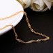 Wholesale Trendy 24K Gold Geometric Chain Nceklace TGCN031 2 small