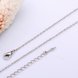 Wholesale Trendy Platinum Geometric Chain Nceklace TGCN034 2 small