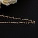 Wholesale Trendy Rose Gold Geometric Chain Nceklace TGCN035 3 small