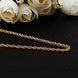 Wholesale Classic Rose Gold Geometric Chain Nceklace TGCN037 3 small