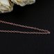 Wholesale Trendy 24K Gold Geometric Chain Nceklace TGCN038 1 small