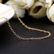 Wholesale Trendy 24K Gold Geometric Chain Nceklace TGCN038 2 small