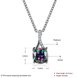 Wholesale Retro rhodium plated CZ Necklace TGCZN005 0 small