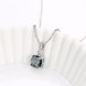 Wholesale Retro rhodium plated CZ Necklace TGCZN005 3 small