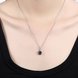 Wholesale Retro rhodium plated CZ Necklace TGCZN005 4 small