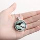 Wholesale Trendy Silver Bat Fly Luminous Pendants TGLP129 4 small