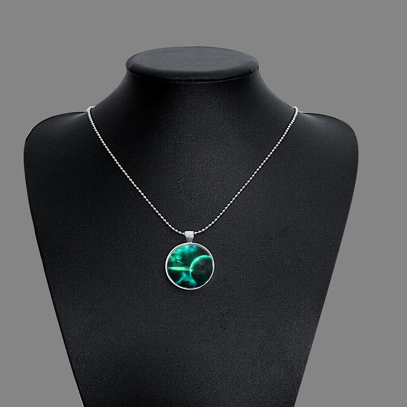 Wholesale Trendy Sky Vast sky Luminous Necklace TGLP151 5