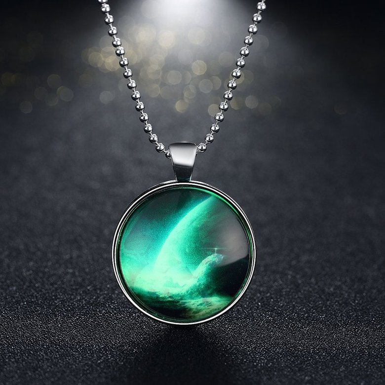 Wholesale Trendy Skystars meteorite Luminous Necklace TGLP157 1