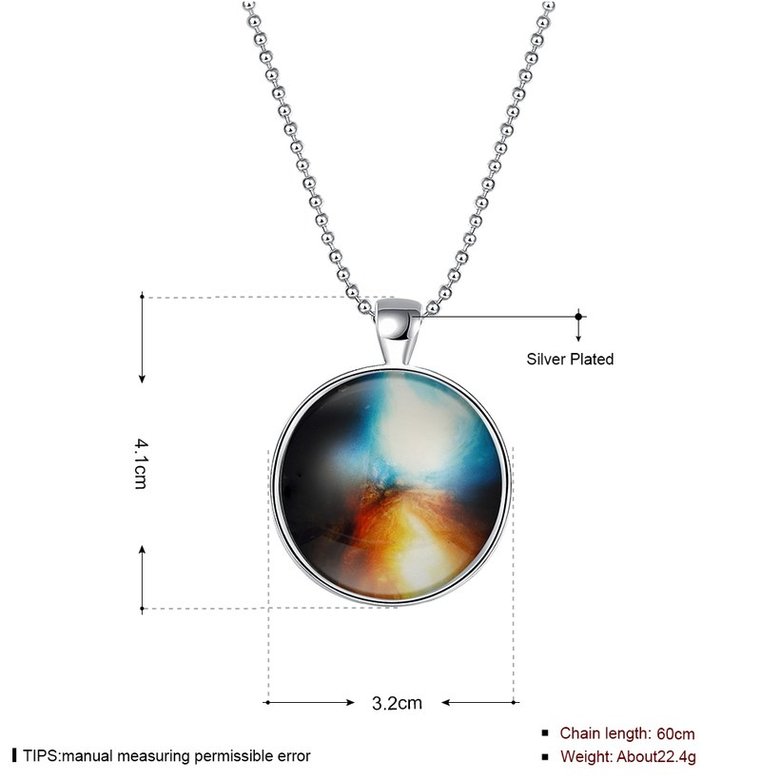 Wholesale Trendy Sky FireIce Noctilucent Necklace TGLP004 0