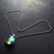 Wholesale Trendy Sky FireIce Noctilucent Necklace TGLP004 3 small