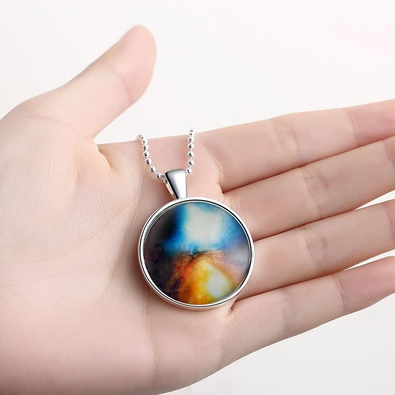 Wholesale Trendy Sky FireIce Noctilucent Necklace TGLP004 4