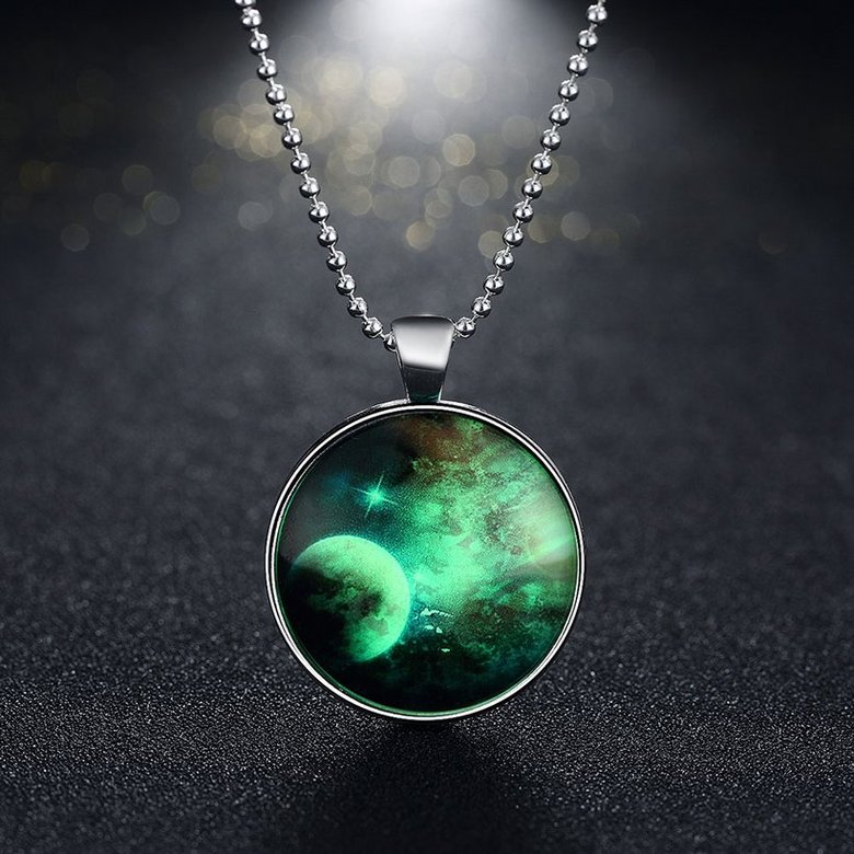 Wholesale Trendy Vast Sky Luminous Necklace TGLP023 1