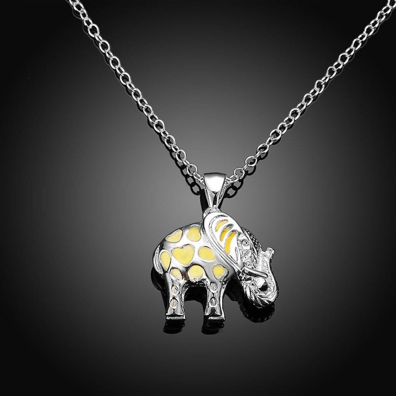 Wholesale Trendy Silver Animal Necklace TGLP051 0