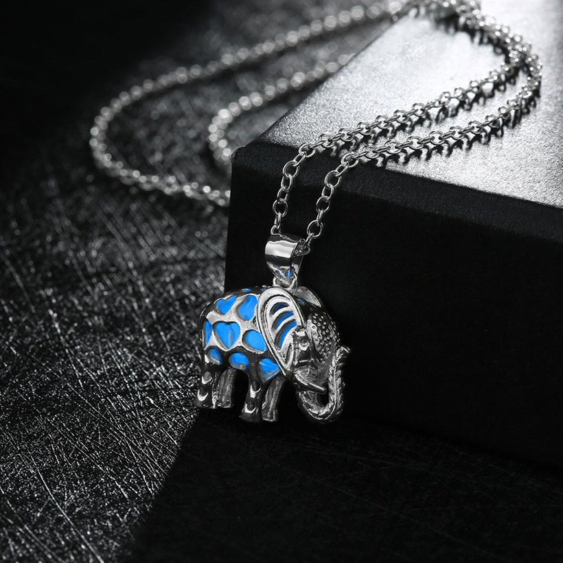 Wholesale Trendy Silver Animal Necklace TGLP051 5