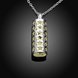 Wholesale Trendy Silver Geometric Necklace TGLP070 0 small
