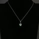 Wholesale Classic Silver Geometric Necklace TGLP094 3 small
