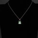Wholesale Trendy Silver Geometric Necklace TGLP124 4 small