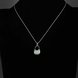 Wholesale Trendy Silver Geometric Necklace TGLP128 3 small