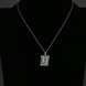 Wholesale Classic Silver Geometric Necklace TGLP154 4 small