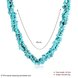 Wholesale Vintage Geometric Blue Crystal Necklace TGNSP058 0 small