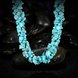 Wholesale Vintage Geometric Blue Crystal Necklace TGNSP058 3 small