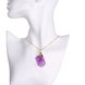 Wholesale Classic 24K Gold Geometric Crystal Necklace TGNSP041 1 small