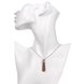 Wholesale Trendy Imitation Rhodium Geometric Stone Necklace TGNSP047 4 small