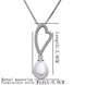 Wholesale Romantic Platinum Ball Pearl Pendants TGPP023 0 small