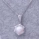 Wholesale Romantic Platinum Ball Pearl Pendants TGPP026 1 small