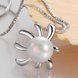 Wholesale Trendy Platinum Round Pearl Pendants TGPP033 2 small