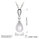 Wholesale Trendy Platinum Water Drop Pearl Pendants TGPP042 4 small