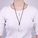 Wholesale Fashion Feather Silicone Multicolor Necklace TGSN016 1 small