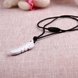 Wholesale Fashion Feather Silicone Multicolor Necklace TGSN016 3 small