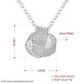 Wholesale Trendy Silver Ball Necklace TGSPN473 0 small