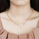 Wholesale Trendy Silver 3 Starfish Animal Necklace TGSPN535 4 small
